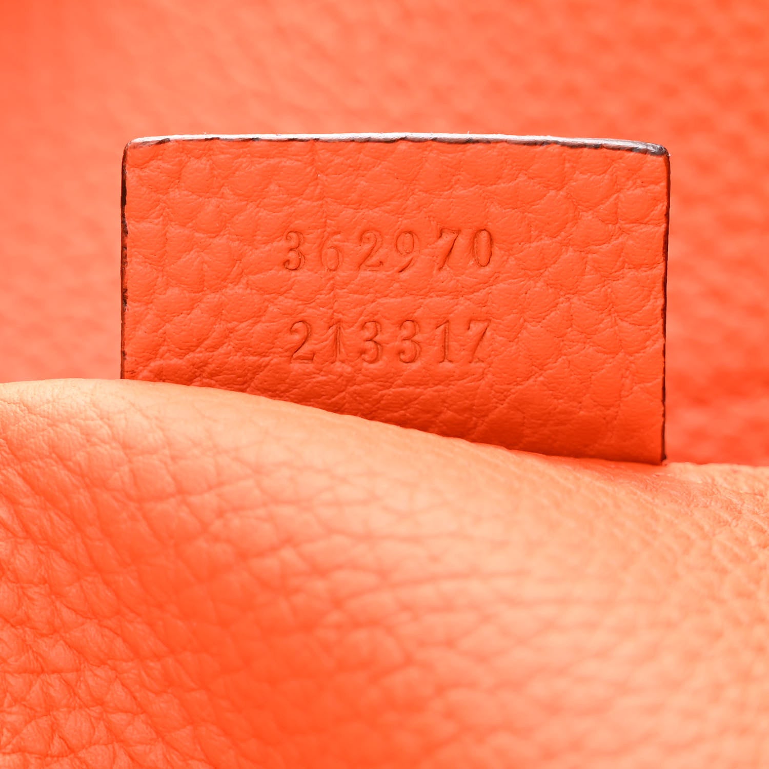 Gucci Soft Calfskin Medium Jackie Top Handle Bag Orange 7 of 16