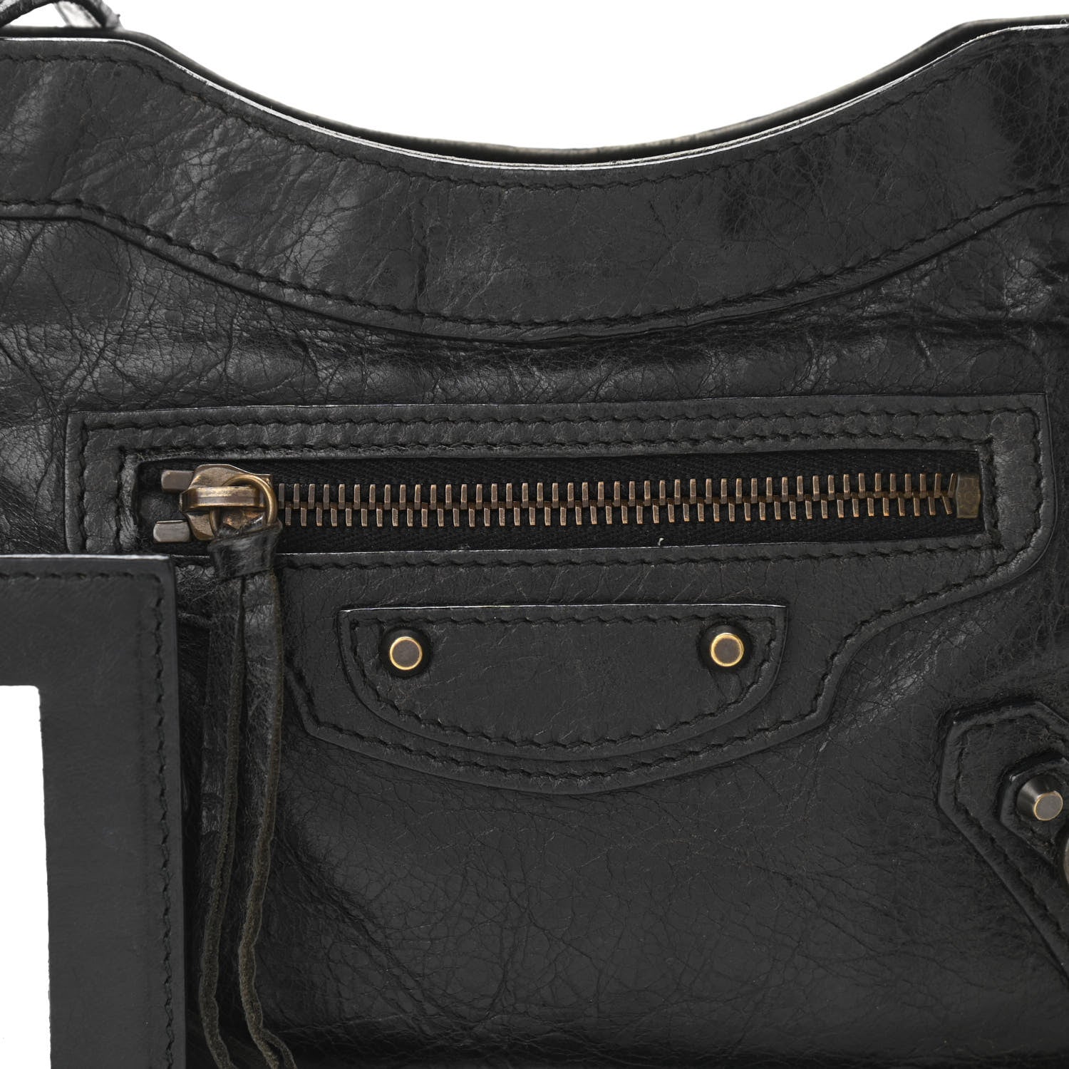 Balenciaga Agneau Classic Hardware Hip Black 7 of 9