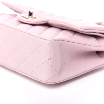 Chanel Caviar Quilted Small Double Flap Light Pink 10 of 10