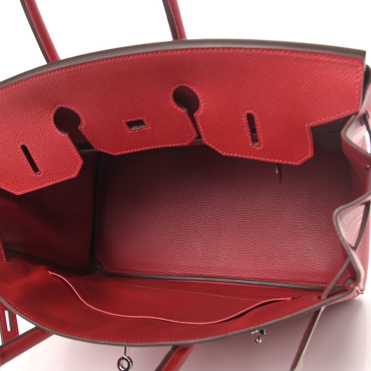 Hermes Epsom Birkin 35 Rouge Casaque 4 of 8