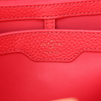 Louis Vuitton Taurillon Capucines PM Black Rose Berlingot 6 of 14