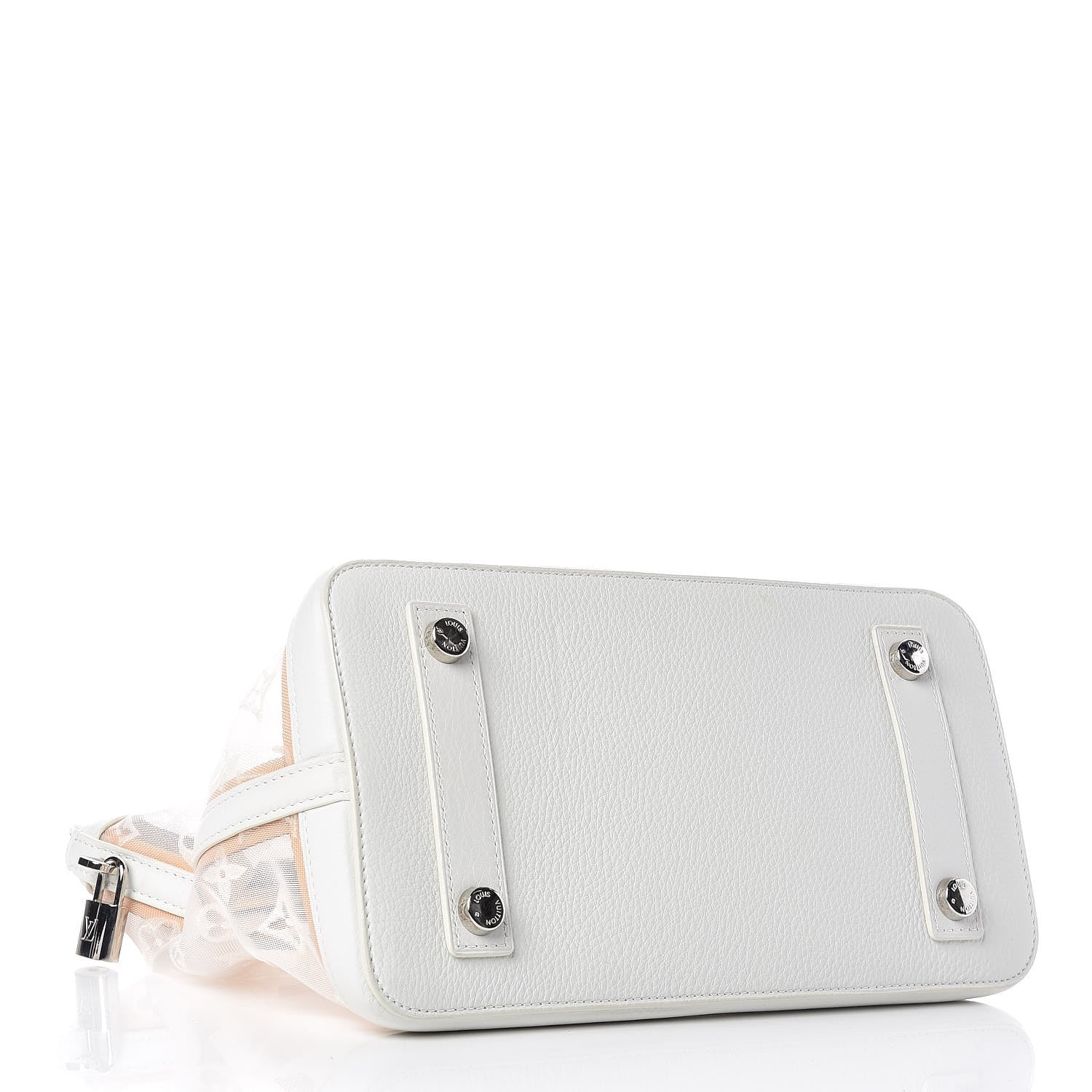 Louis Vuitton Monogram Transparence Lockit White 4 of 9
