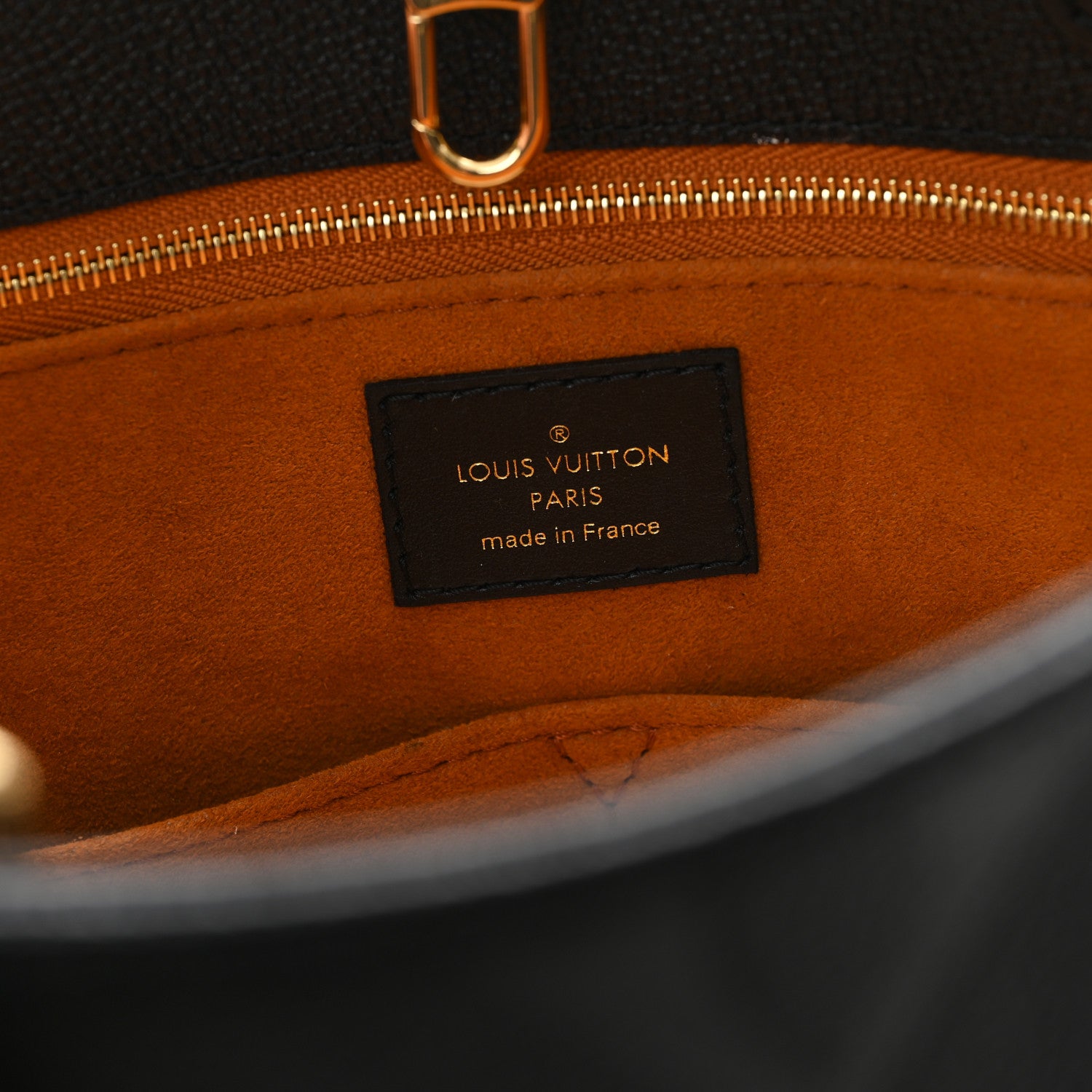 Louis Vuitton Empreinte Monogram Giant Onthego MM  Black 6 of 10