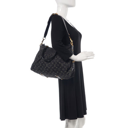 Louis Vuitton Denim Neo Cabby MM Black 3 of 11