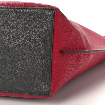 Louis Vuitton Calfskin Lockme Go Tote Lie De Vin Etain 8 of 8