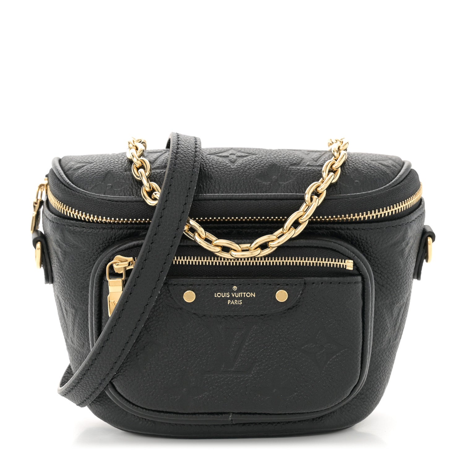 Louis Vuitton Empreinte Mini Bumbag Black 1 of 12