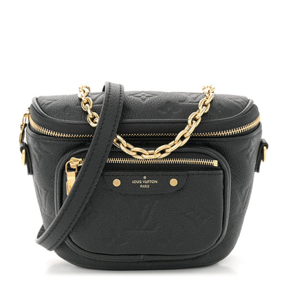 Louis Vuitton Empreinte Mini Bumbag Black 1 of 12