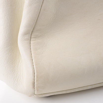 Chanel Lambskin Sensual Accordion Flap White 13 of 20
