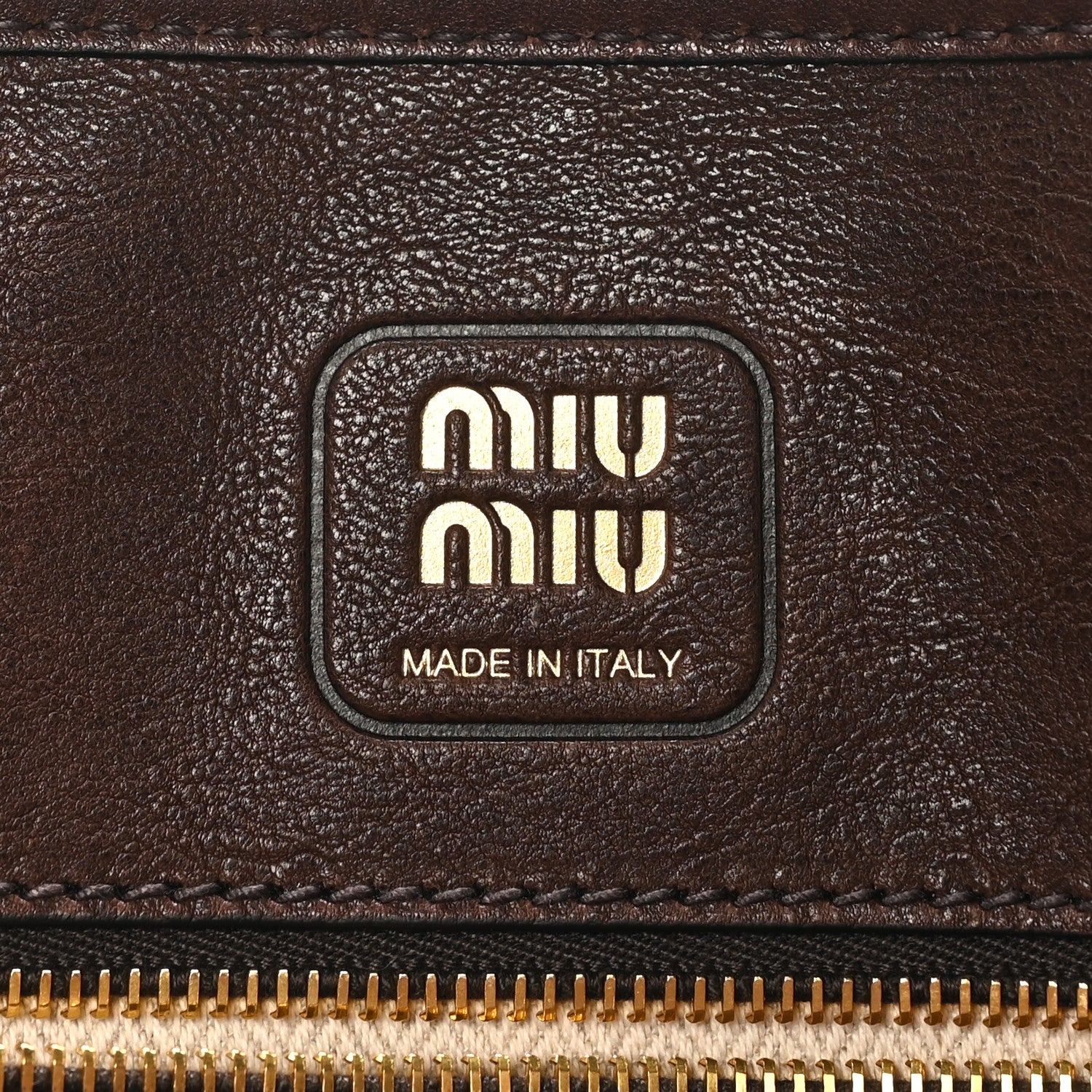 Miu Miu Nappa Medium Aventure Bag Radica 1638112 – FASHIONPHILE