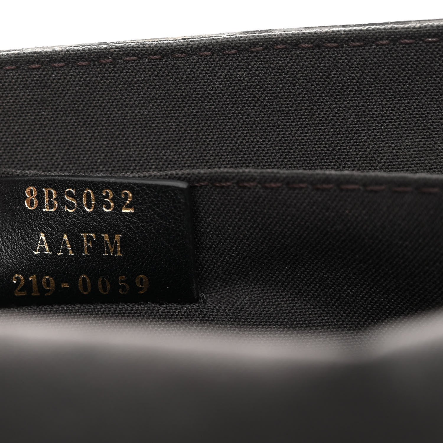 Fendi Vitello Soft F is Fendi Bi-Color FF 1974 Embossed Envelope Wallet On Chain with Pouches Maya Black 8 of 12