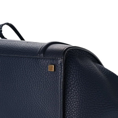 Celine Bullhide Calfskin Medium Phantom Luggage Navy Blue 10 of 14