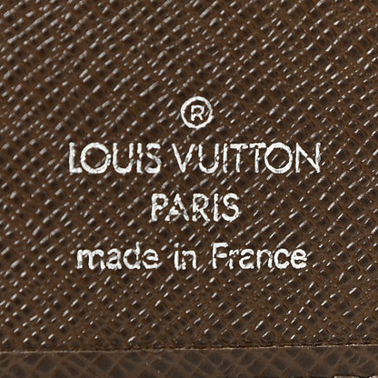 Louis Vuitton Taiga Medium Ring Agenda Cover Acajou 6 of 10