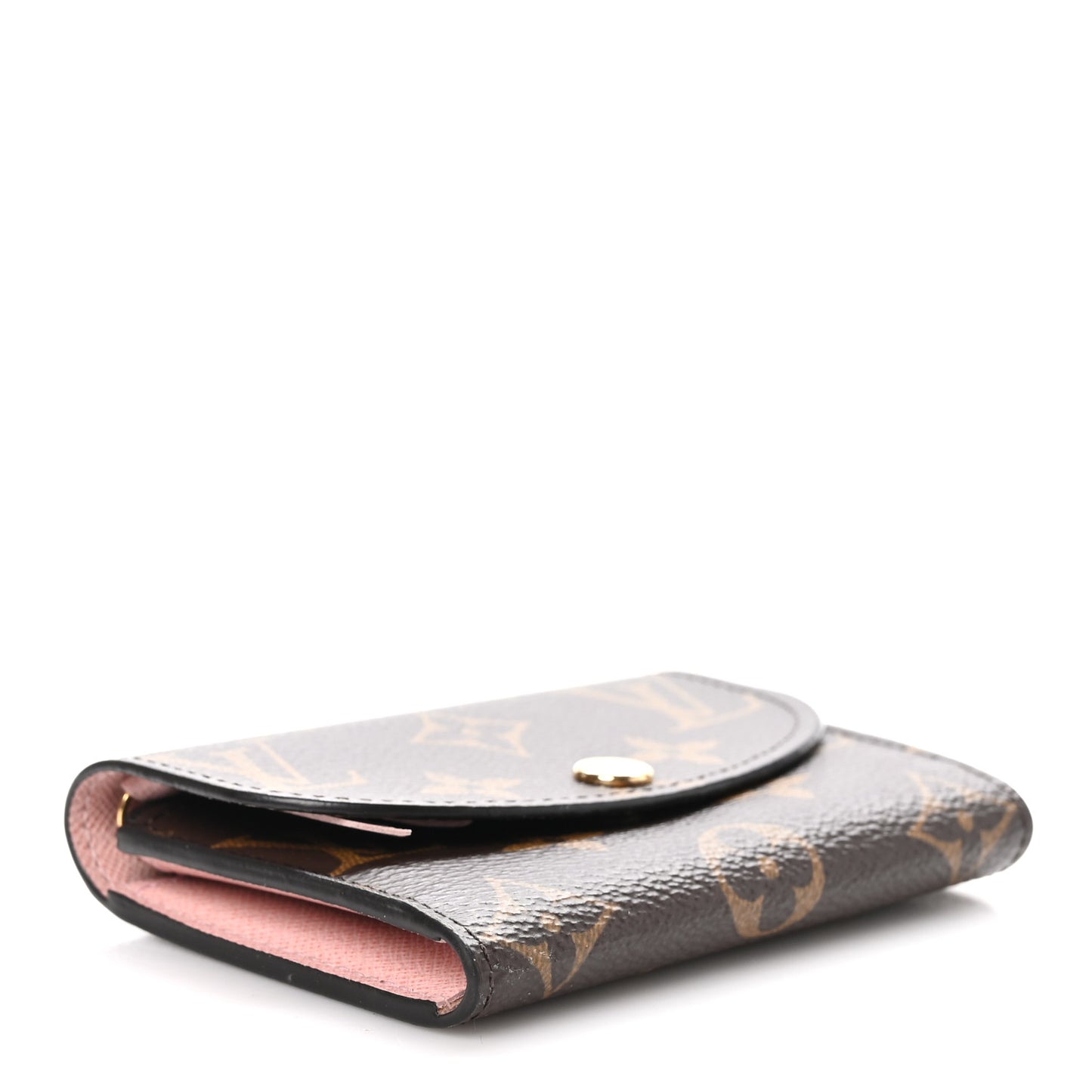 Monogram Rosalie Coin Purse Rose Ballerine