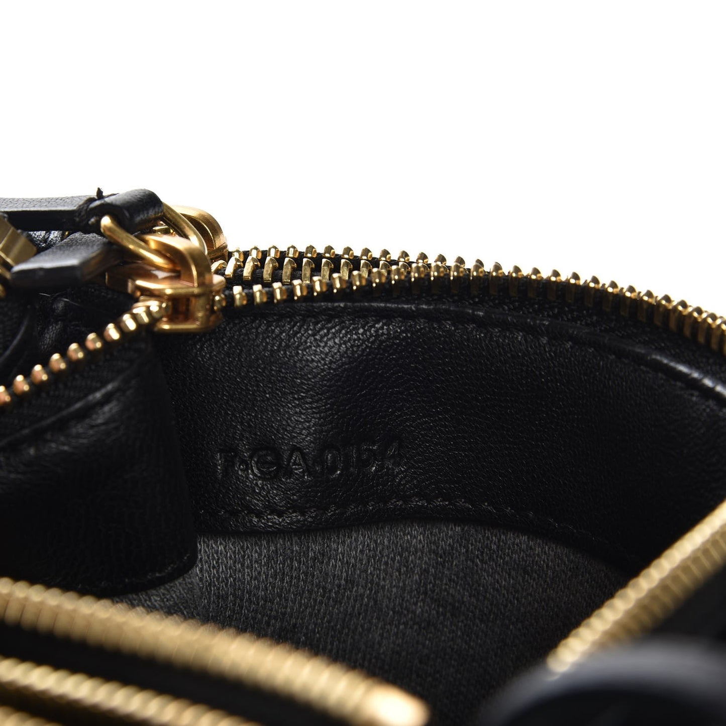 Lambskin Small Trio Crossbody Bag Black