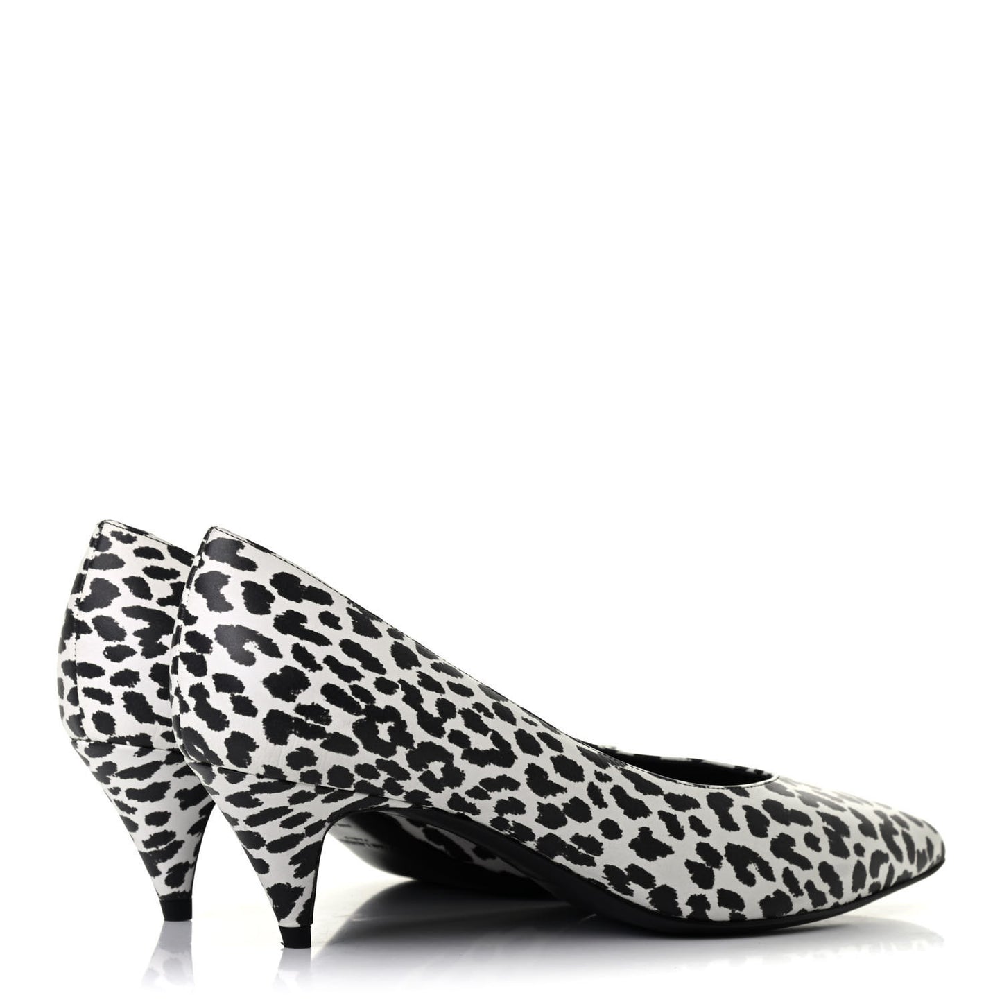 Soft Calfskin Baby Cat Paris 50 Pumps 37 Bianco White Black