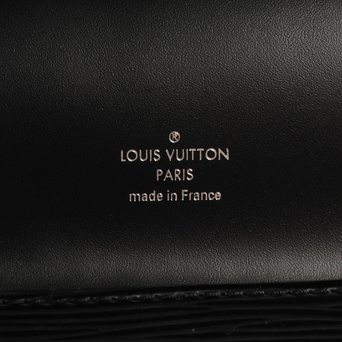 Epi Sevigne Clutch Black