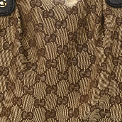 Gucci Monogram Medium Sukey Boston Bag Brown 8 of 10