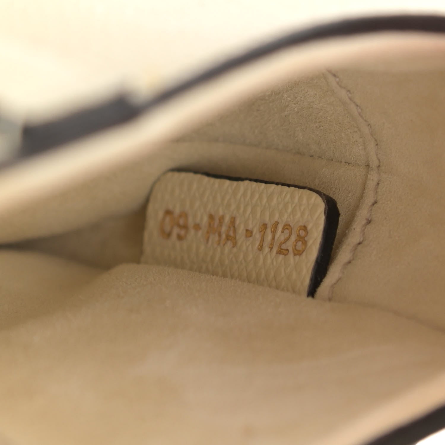 Christian Dior Grained Calfskin Mini Saddle Bag White 7 of 12