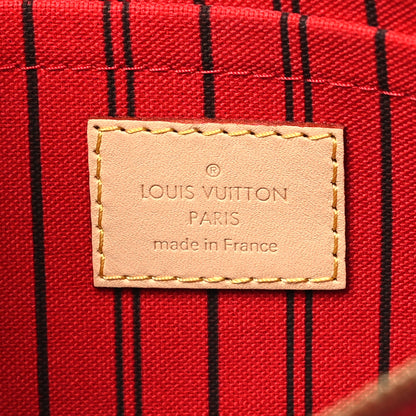 Louis Vuitton Monogram Neverfull MM GM Pochette Cherry 6 of 9