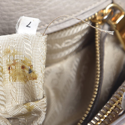 Prada Vitello Daino Tote Pomice 9 of 9