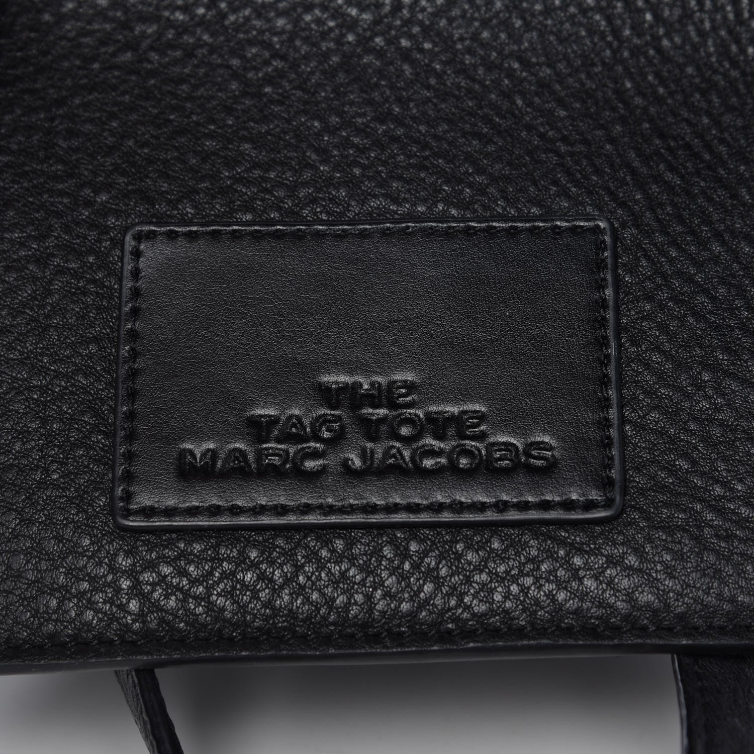 Marc Jacobs Grained Calfskin The Tag 21 Tote Black 8 of 13