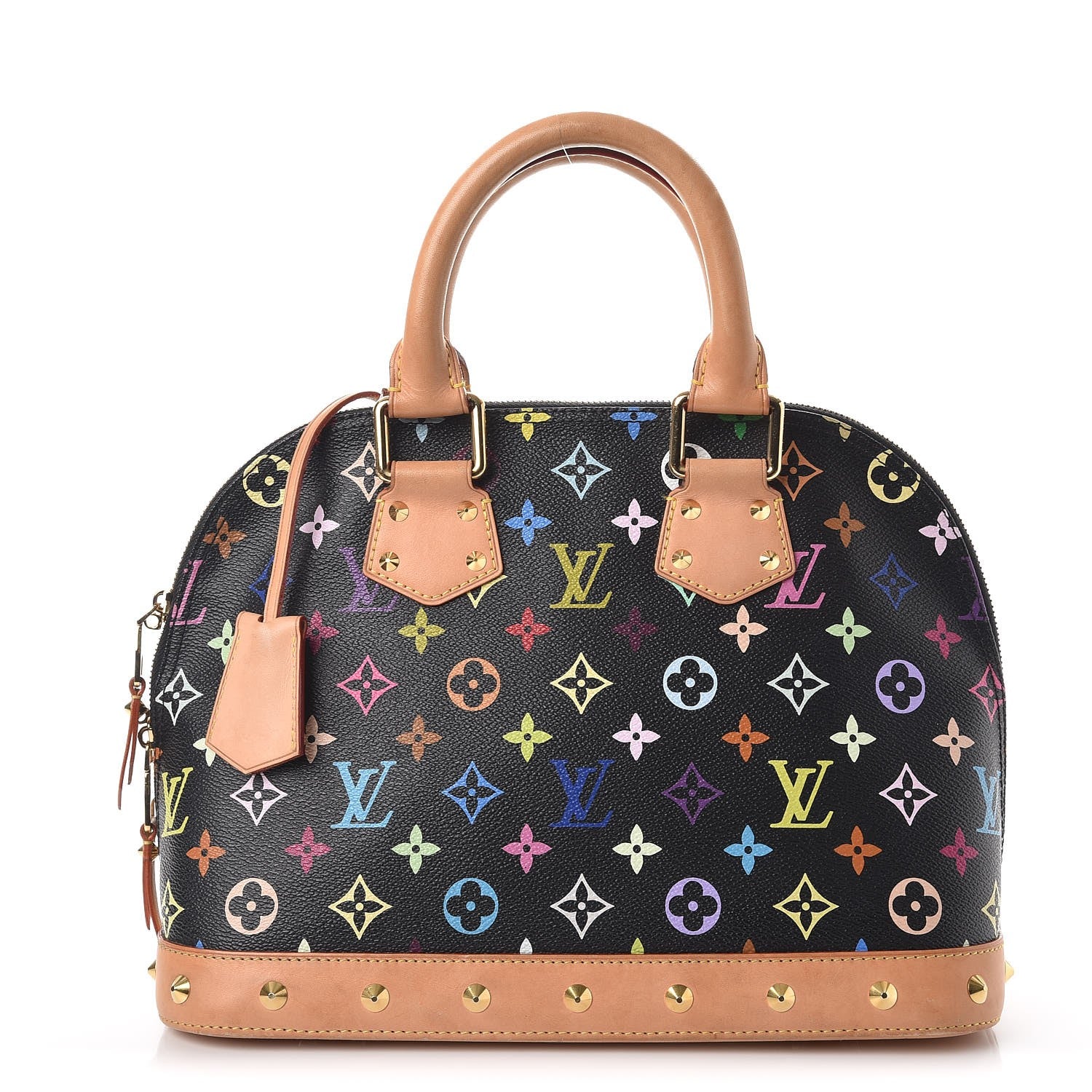 Louis Vuitton Monogram Multicolor Alma PM Black 1 of 13