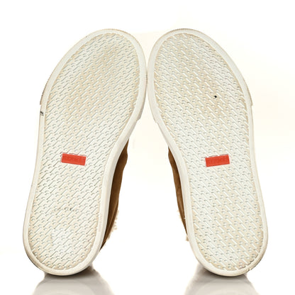 Hermes Suede Shearling Day Sneakers 37 Naturel 5 of 10