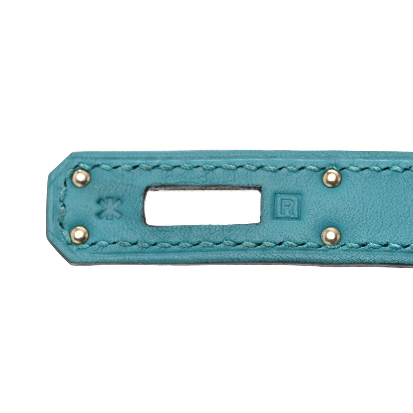 Swift Kelly Cut Clutch Pochette Turquoise