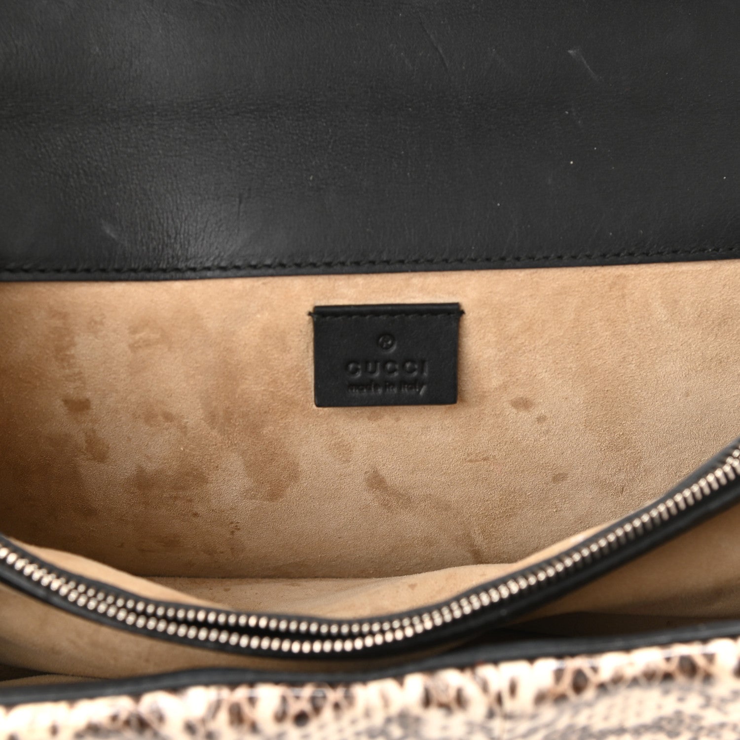 Gucci GG Supreme Monogram Elaphe Elephant Embroidered Small Dionysus Shoulder Bag 11 of 15