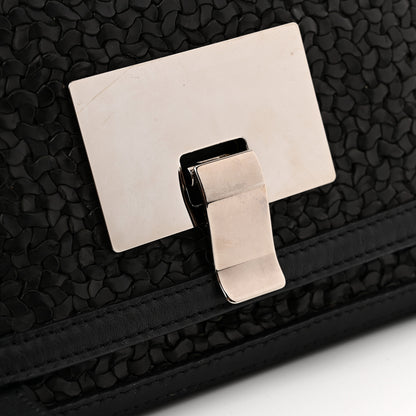 Proenza Schouler Calfskin Woven Small Lunch Bag Black 11 of 12