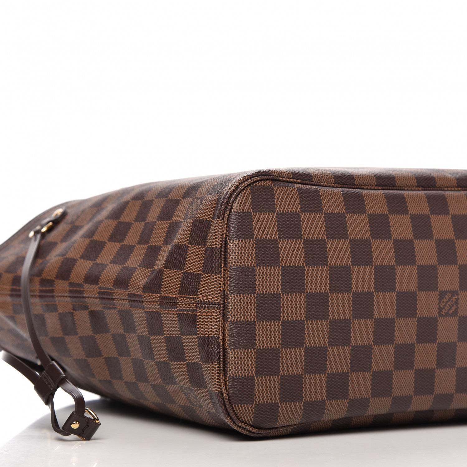 Louis Vuitton Damier Ebene Neo Neverfull MM Rose Ballerine 6 of 10