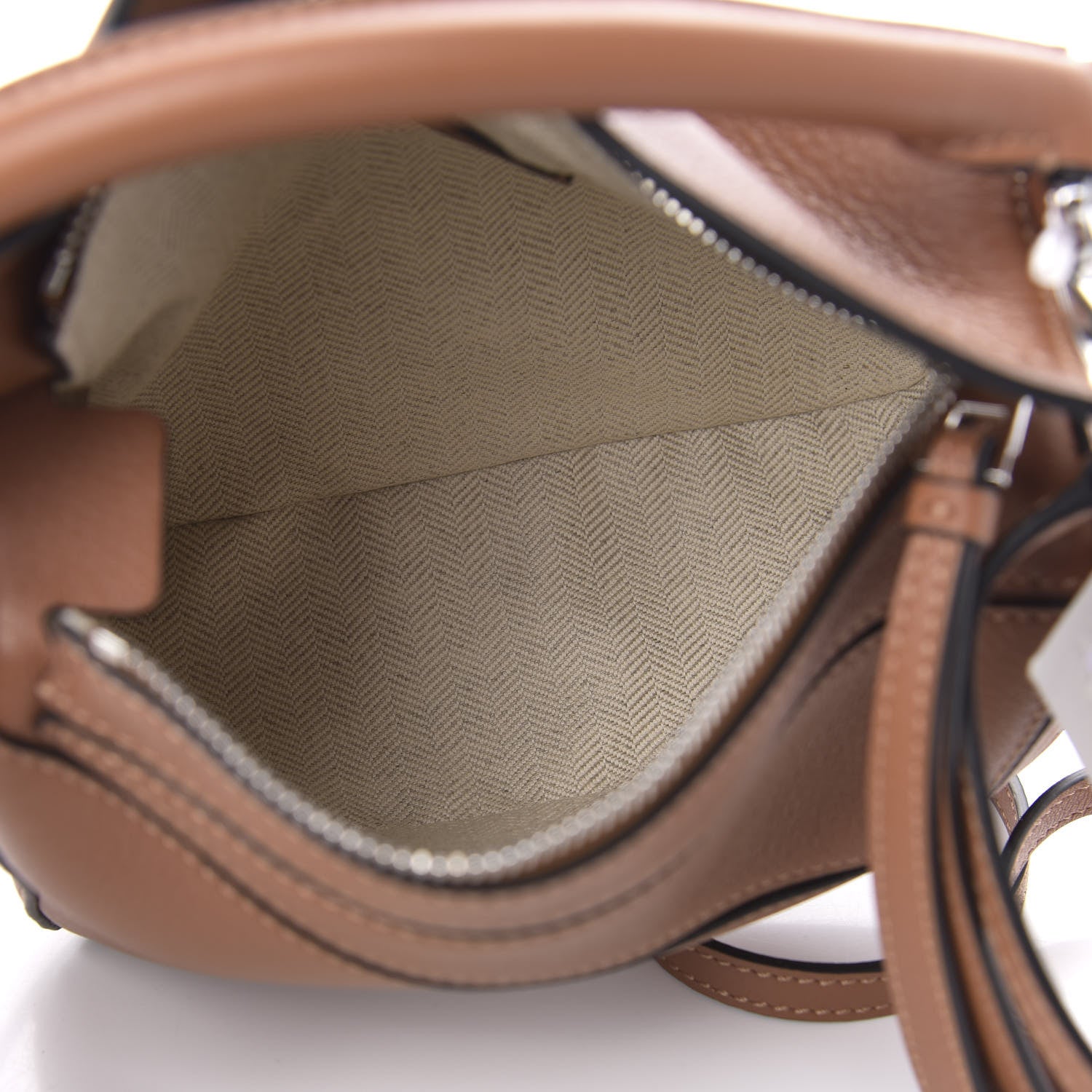 Loewe Calfskin Mini Puzzle Bag Tan 6 of 11