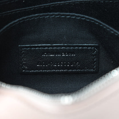 Saint Laurent Lambskin Monogram Lou Belt Bag Marble Pink 9 of 9