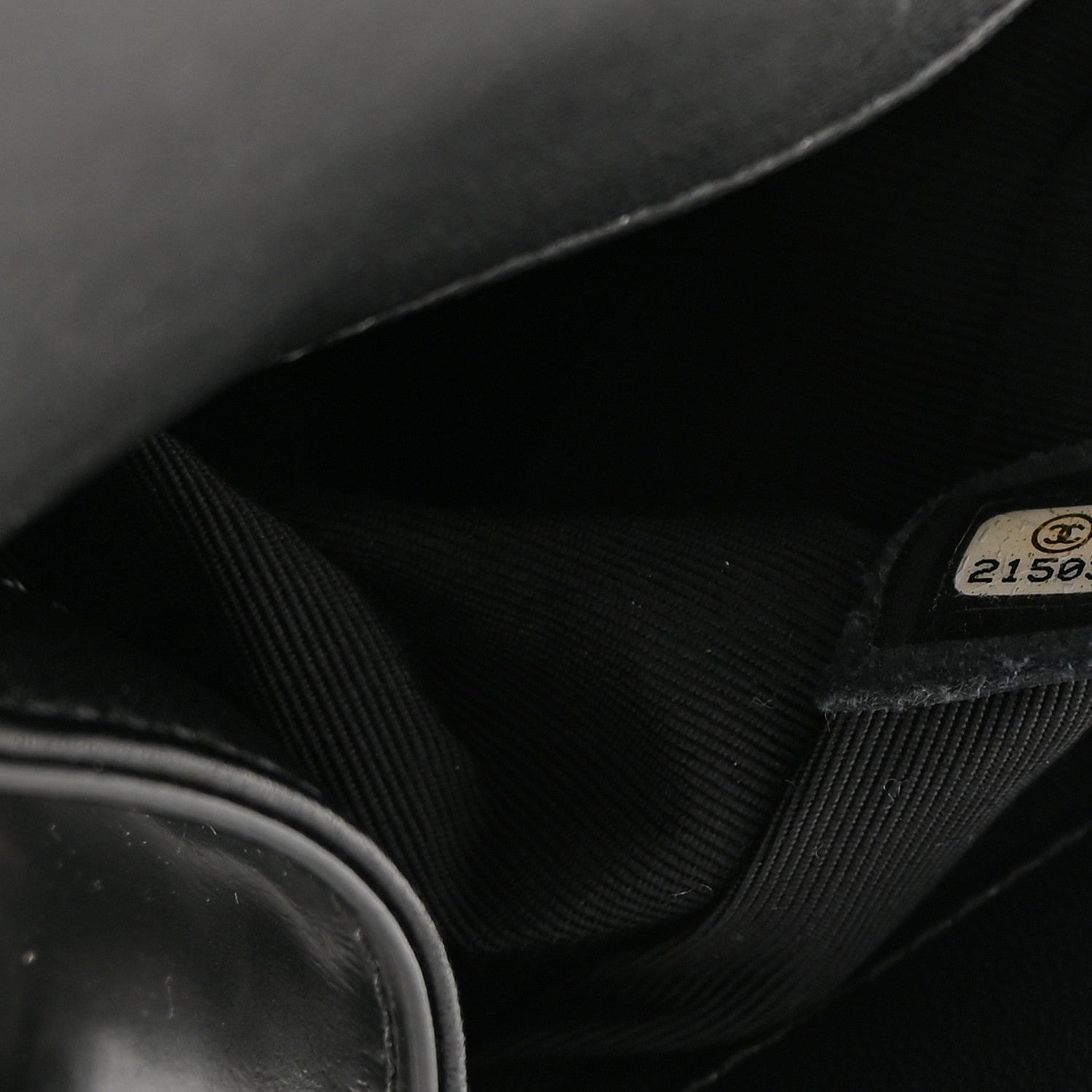 Chanel Glazed Calfskin Medium Boy Flap Black 7 of 17