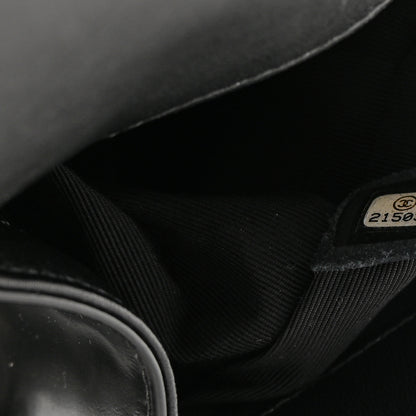 Chanel Glazed Calfskin Medium Boy Flap Black 7 of 17