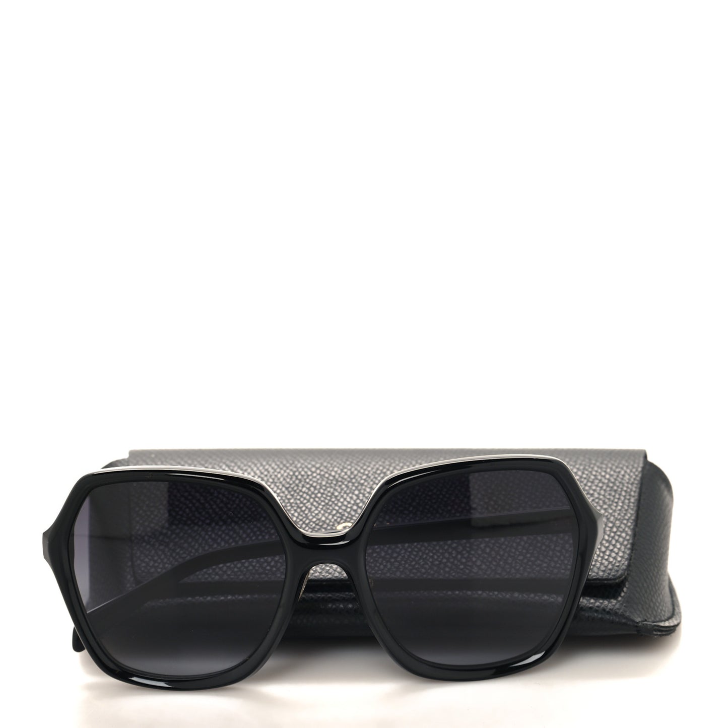 Acetate Square Sunglasses CL40230F Black