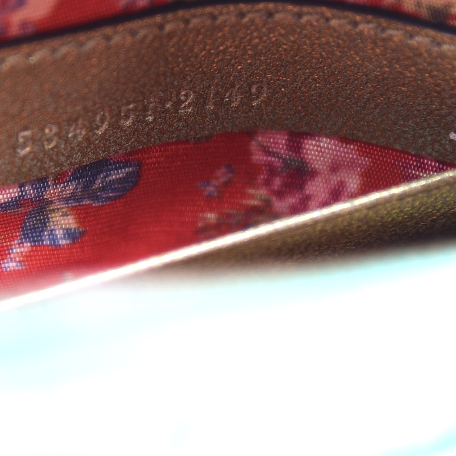Gucci Laminated Nappa Trapuntata Mini Zumi Dome Shoulder Bag Rosso Jasmine Green Rame 6 of 10