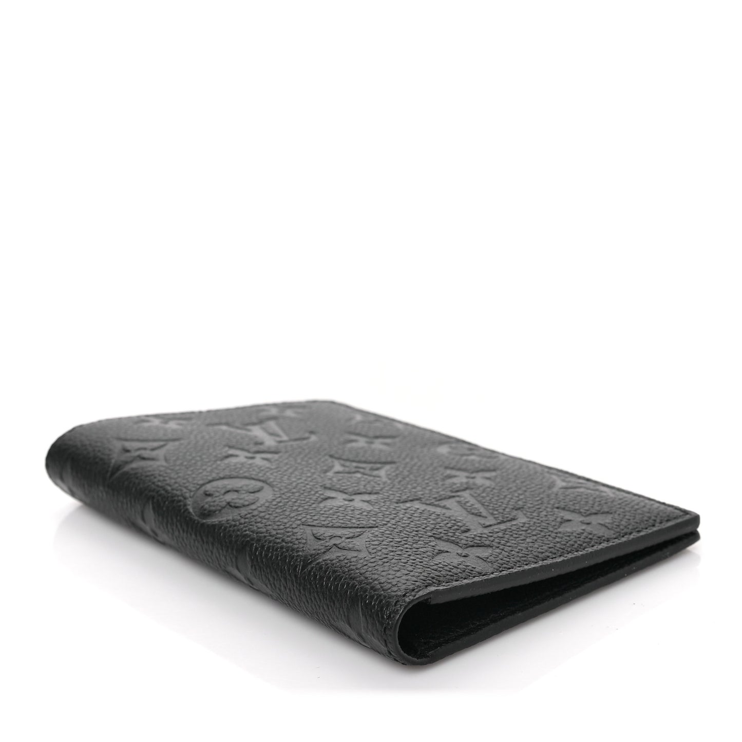 Empreinte Monogram Passport Cover Black