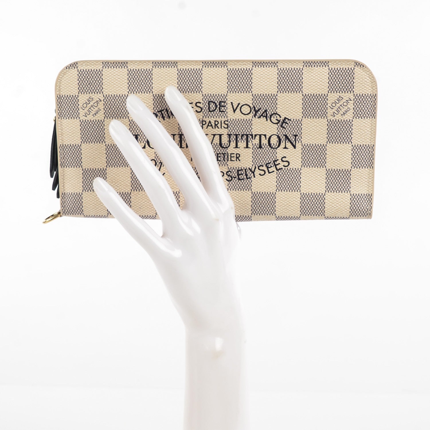 Louis Vuitton Damier Azur Articles de Voyage Insolite Wallet 2 of 7