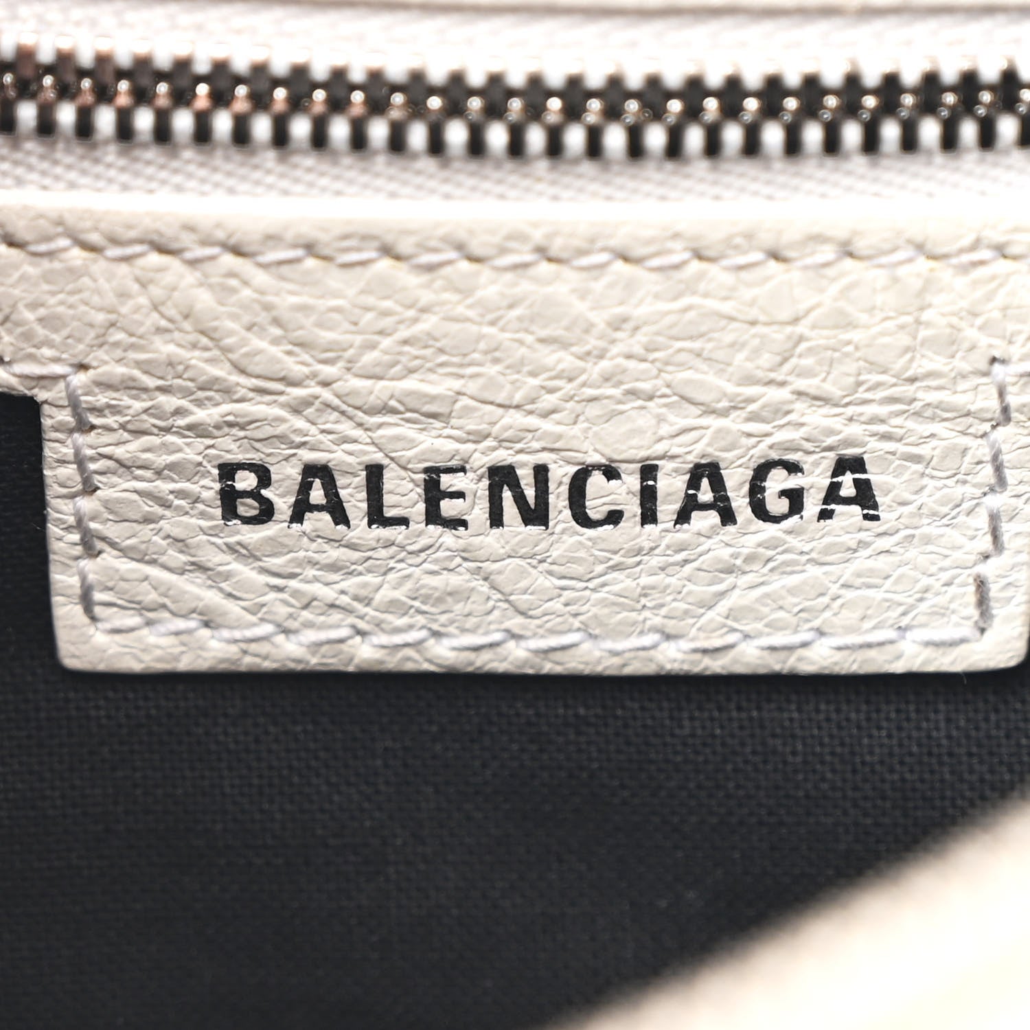 Balenciaga Agneau Arena Small Le Cagole Shoulder Bag Optic White 7 of 13