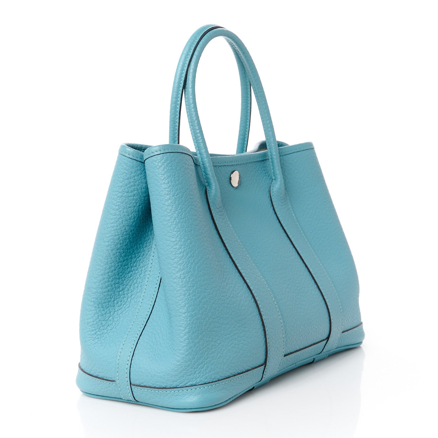 Hermes Vache Country Garden Party 30 TPM Bleu Saint Cyr 3 of 11