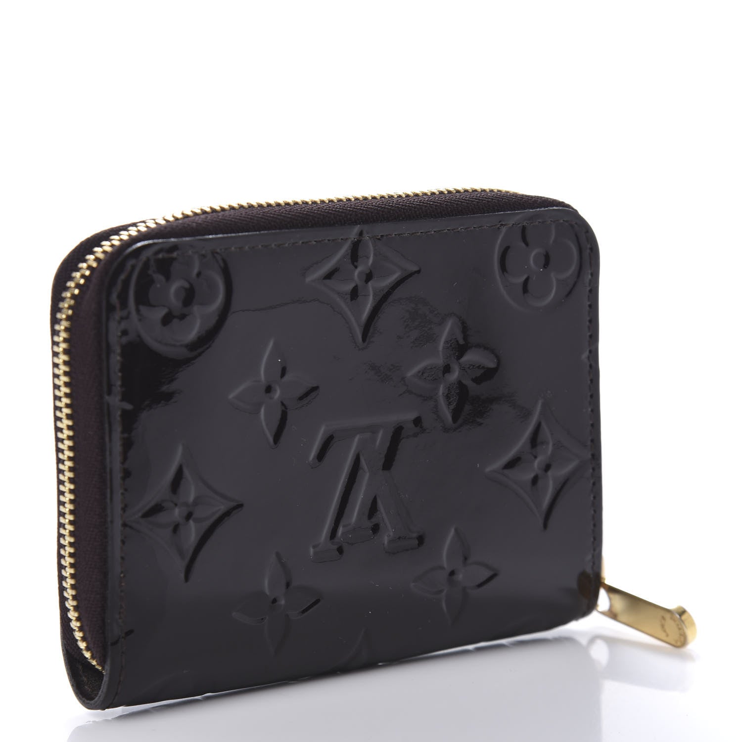 Louis Vuitton Vernis Zippy Coin Purse Wallet Amarante 3 of 9