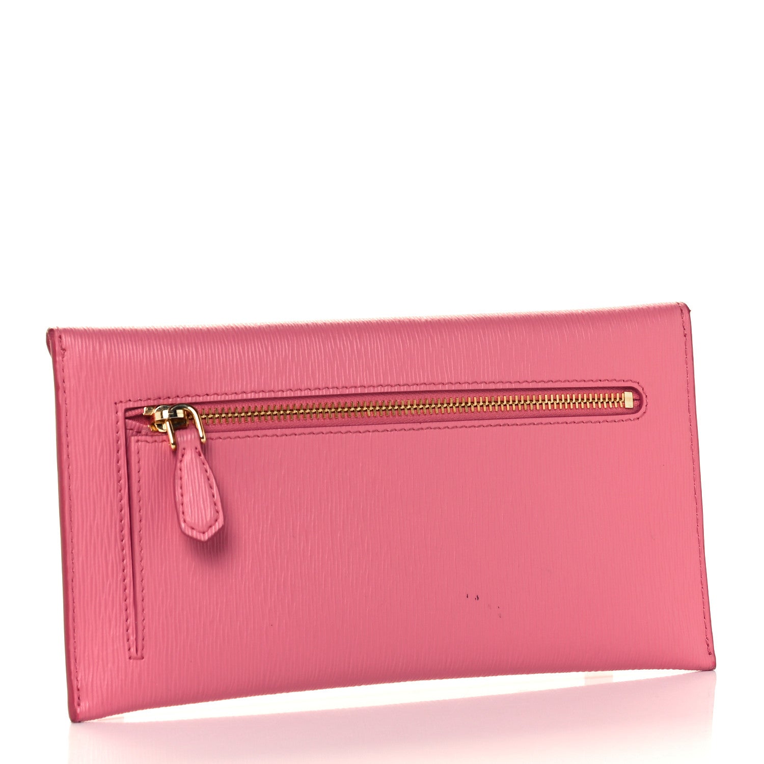 Prada Vitello Move Envelope Wallet Ibisco 3 of 14
