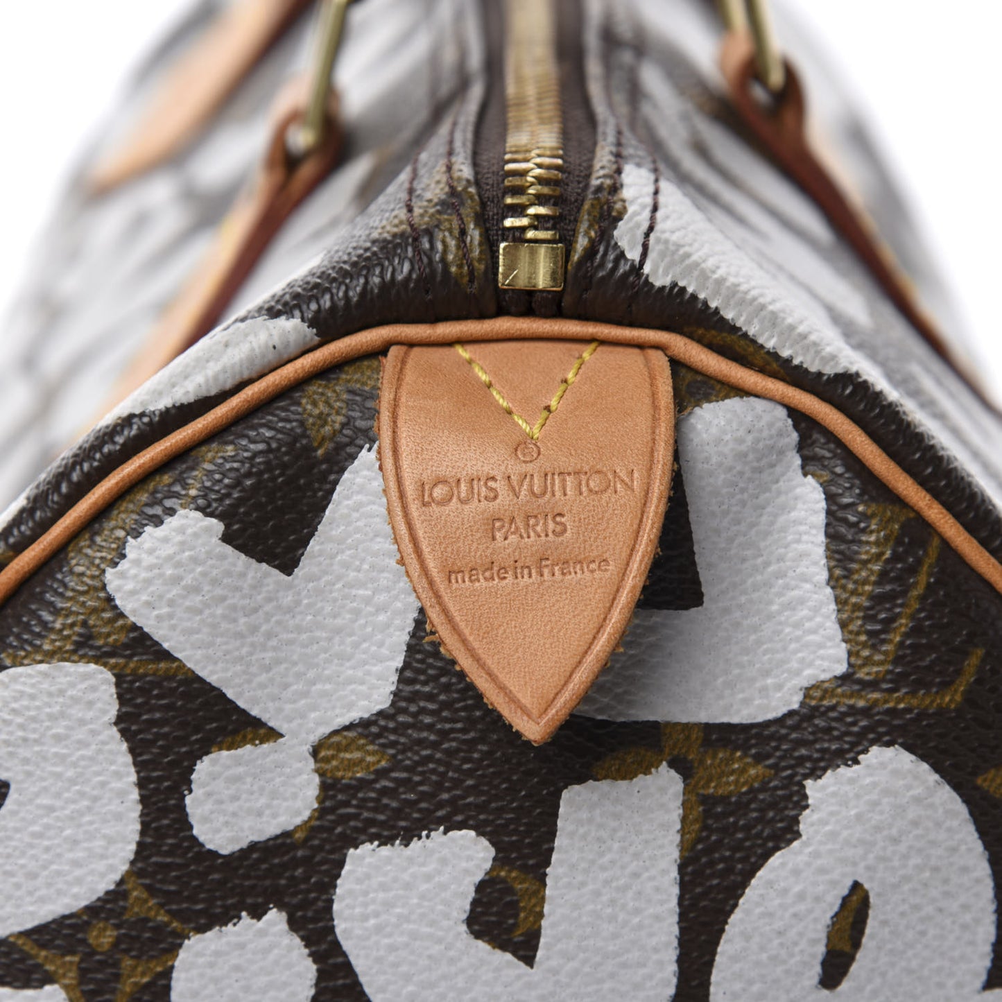Monogram Graffiti Speedy 30 Silver