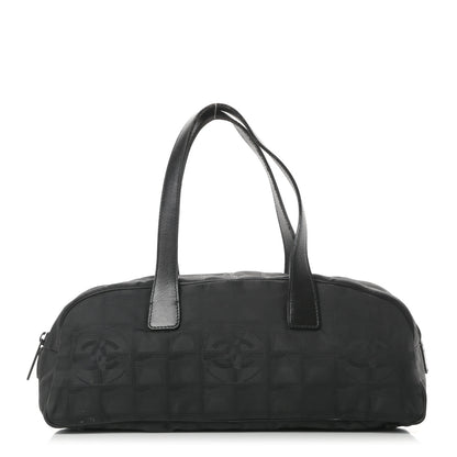 Chanel Nylon Travel Bowler Black 1 of 17