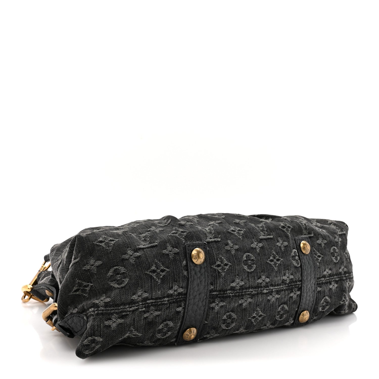 Louis Vuitton Denim Neo Cabby MM Black 4 of 13