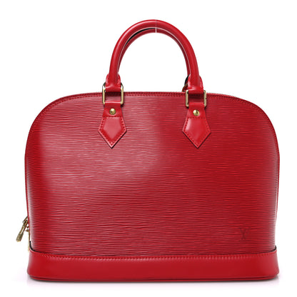 Louis Vuitton Epi Alma PM Castillan Red 1 of 11
