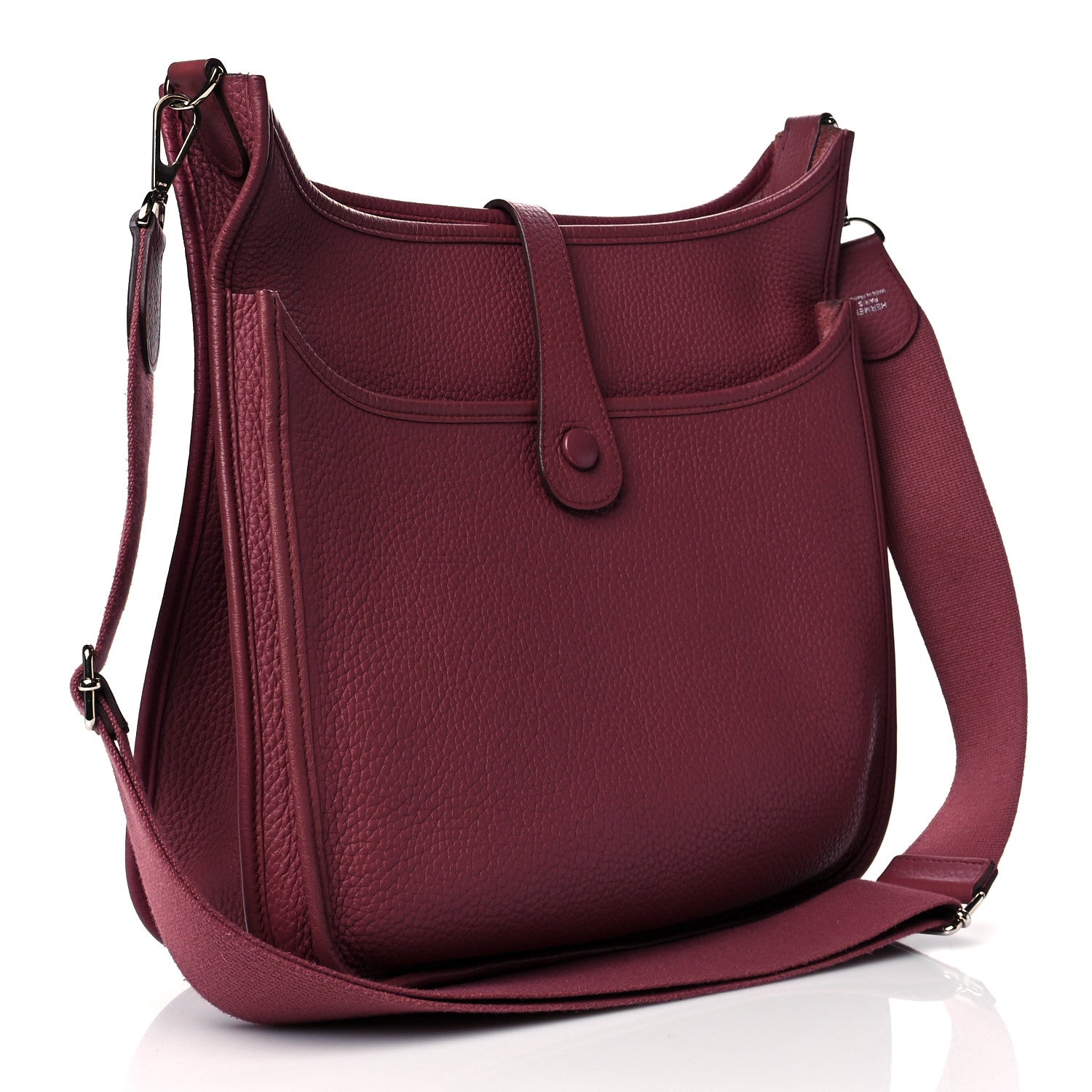 Hermes Taurillon Clemence Evelyne III GM Bois de Rose 3 of 10