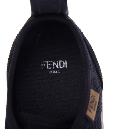 Fendi Corda FF Promenade Low Top Sneakers 37.5 Black 8 of 11