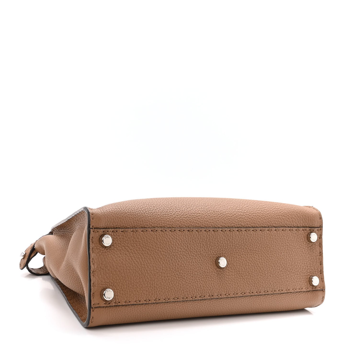 Cuoio Romano Selleria Bi-Color Medium Peekaboo Iconic Satchel Mou Deserto